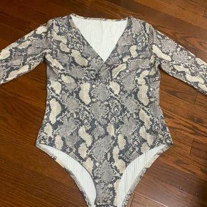 Snakeskin Bodysuit